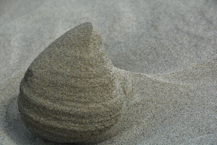 natural sand sculpture